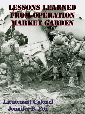 cover image of Lessons Learned from Operation Market Garden